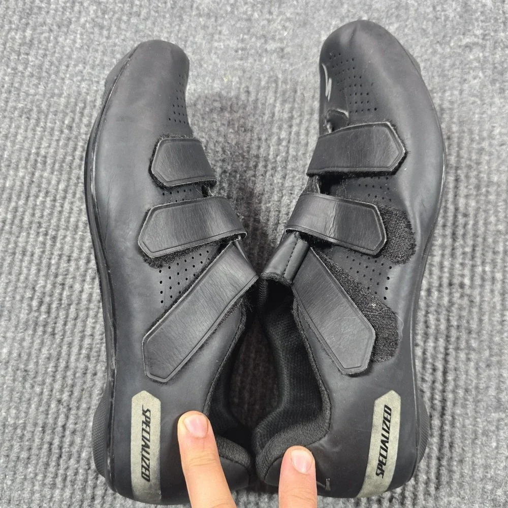 Specialized Torch 1.0 Cycling Shoes‎ Mens 9 EU 42 Black Road Clipless 3-Bolt